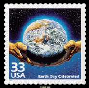 Earth Day stamp